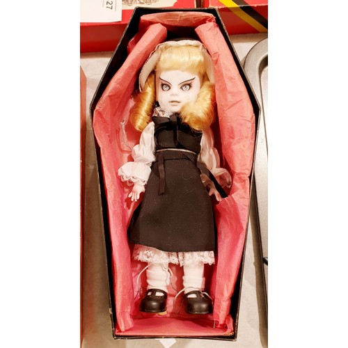 423 - A Mezto Living Dead doll, length 10.5