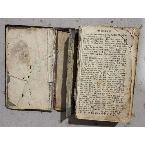 183 - A selection of books and CDs including an 1839 German Bible. No shipping. Arrange collection or your... 