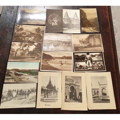 84 - A selection of approx 200 antique and later postcards. UK shipping £14.