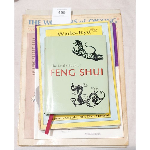 459 - A selection of vintage martial arts and other books. UK shipping £14.