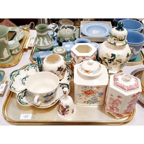 127 - A selection of Mason's ceramics. No shipping. Arrange collection or your own packer and shipper, ple... 