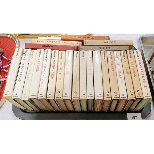 157 - A selection of vintage Observers Books. UK shipping £14.