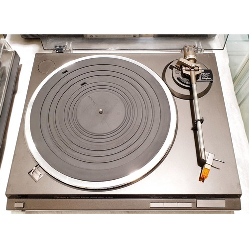 229 - A Technics SL-QD33 turntable A/F. No shipping. Arrange collection or your own packer and shipper, pl... 