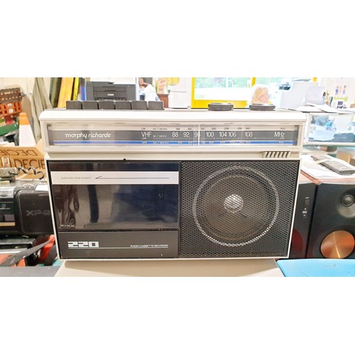 238 - A vintage Waltham radio cassette player and two others. No shipping. Arrange collection or your own ... 