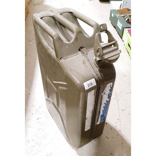 275 - 20ltr jerry can. No shipping. Arrange collection or your own packer and shipper, please. Electrics a... 