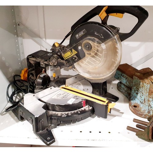 277 - A Parkside chop saw. No shipping. Arrange collection or your own packer and shipper, please. Electri... 