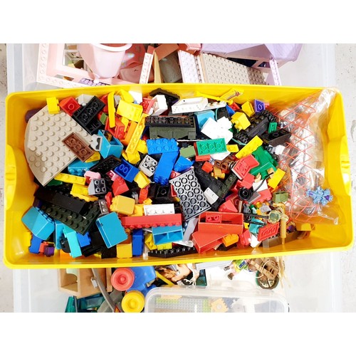 318 - Lego and assorted toys. No shipping. Arrange collection or your own packer and shipper, please. Elec... 