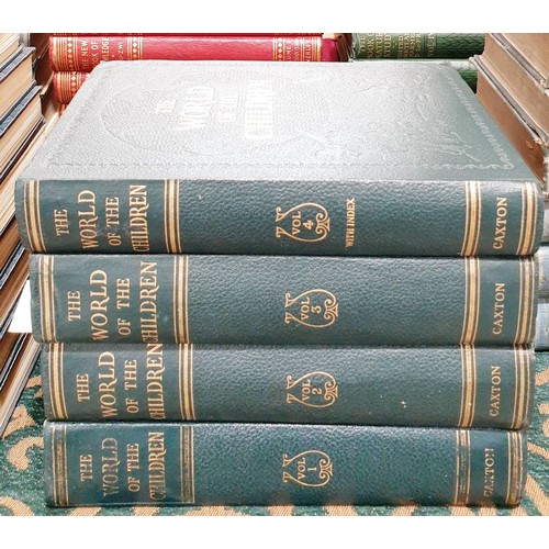 381 - The World of the Children in four volumes. UK shipping £14.