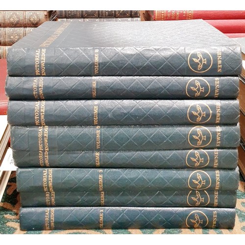 383 - Pictorial Knowledge in eight volumes. UK shipping £14.