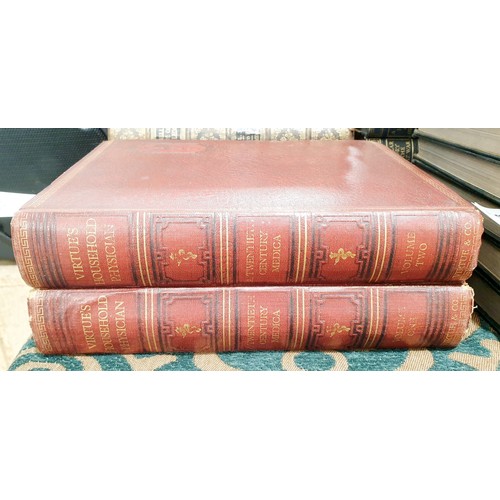 385 - Virtue's Household Physician in two volumes. UK shipping £14.