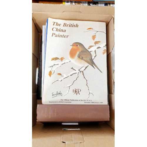 416 - A quantity of The British China Painter Journal. UK shipping £14.