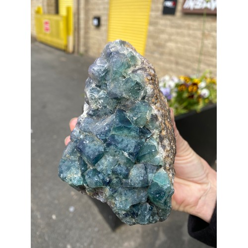 82 - A Weardale fluorite specimen, length 7