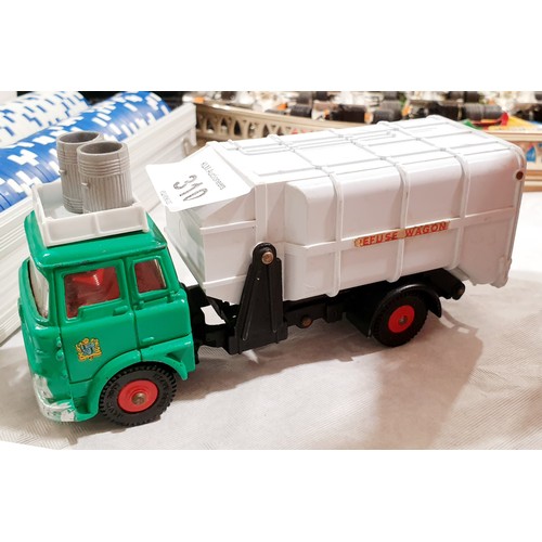 310 - A Dinky 978 Refuse Wagon. UK shipping £14.