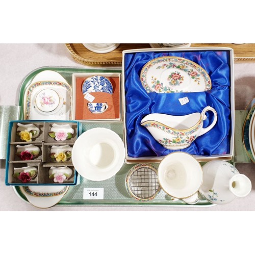 144 - A selection of Coalport ceramics. No shipping. Arrange collection or your own packer and shipper, pl... 