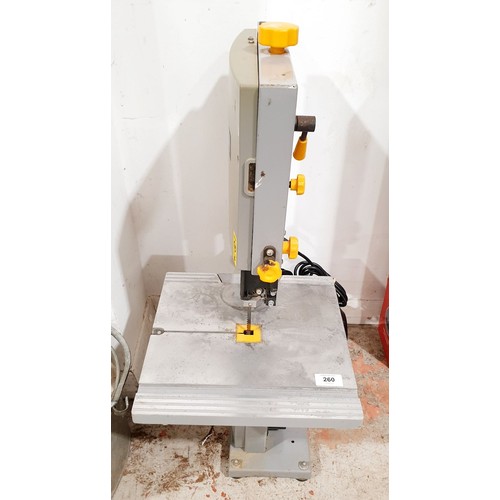 260 - A Titan TTB750 BDS 350watt band saw. No shipping. Arrange collection or your own packer and shipper,... 