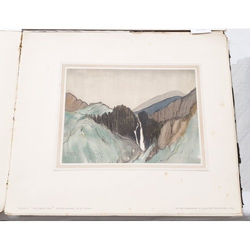 295 - A folio of lithographs by C. J. Holmes, each plate 8.25