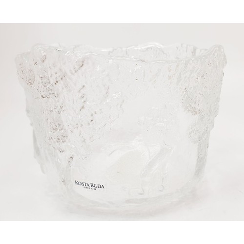 349 - A Kosta Boda glass bowl, diameter 5.75