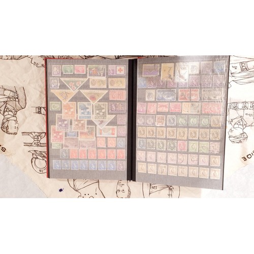 96 - A stamp album. UK shipping £14.