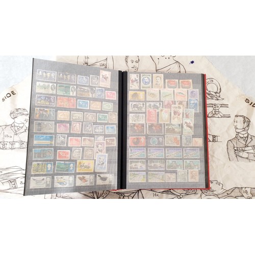 96 - A stamp album. UK shipping £14.