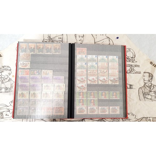 96 - A stamp album. UK shipping £14.