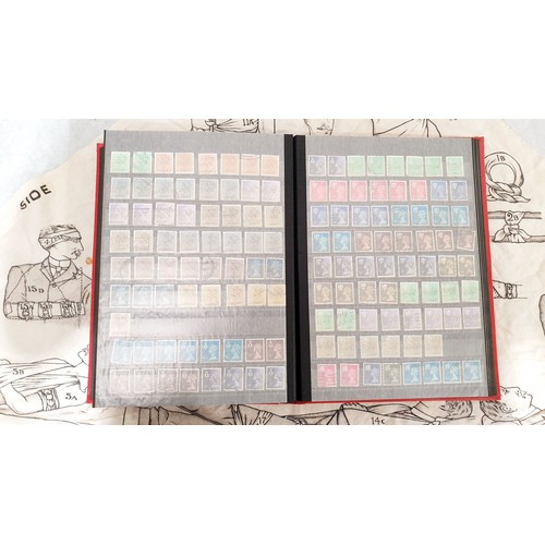 96 - A stamp album. UK shipping £14.