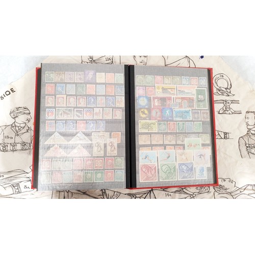 96 - A stamp album. UK shipping £14.