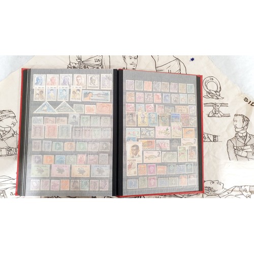 96 - A stamp album. UK shipping £14.