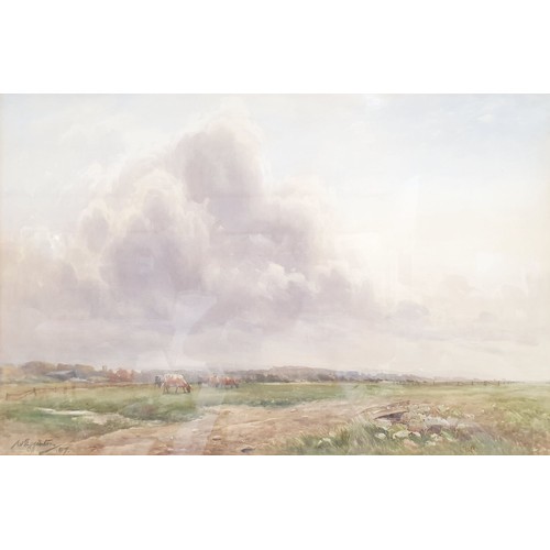 324 - Wycliffe Egginton: a watercolour landscape, signed and dated 07 lower left, 23