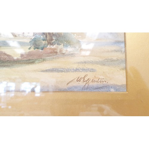 325 - Wycliffe Egginton: a water colour landscape, signed lower left, 9.5