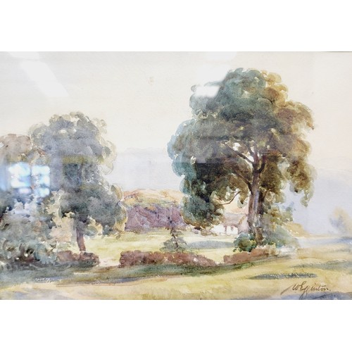 325 - Wycliffe Egginton: a water colour landscape, signed lower left, 9.5