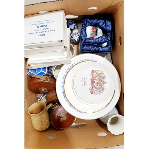 104 - Two boxes of steins and assorted. No shipping. Arrange collection or your own packer and shipper, pl... 