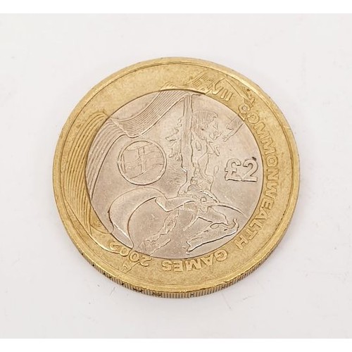 42 - 2002 Commonwealth Games £2 coin. UK shipping £14.