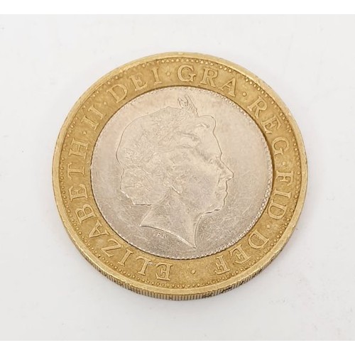 42 - 2002 Commonwealth Games £2 coin. UK shipping £14.