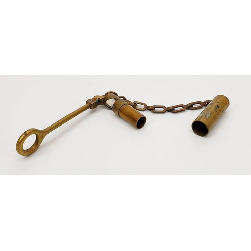 46 - A military issue World War I Vickers bore scope, having broad arrow mark. UK shipping £14.