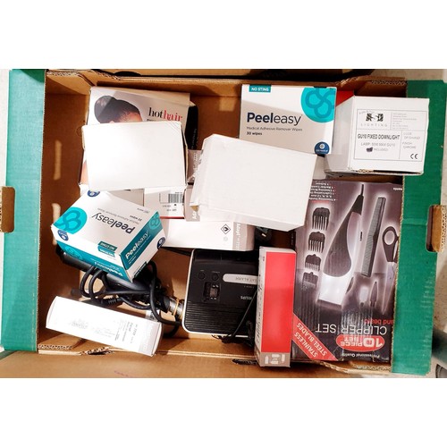 100 - Three boxes of bric-a-brac. No shipping. Arrange collection or your own packer and shipper, please. ... 