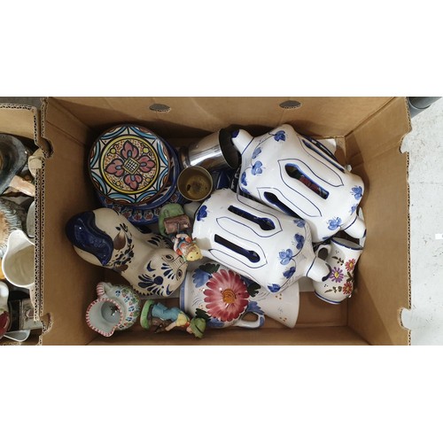 120 - Two boxes of china and assorted. No shipping. Arrange collection or your own packer and shipper, ple... 