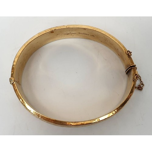 Wax filled gold on sale bangle