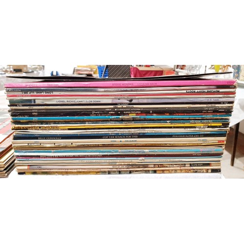 84 - Thirty six vinyl LPs including Stevie Wonder together with Sugar Hill Gang 