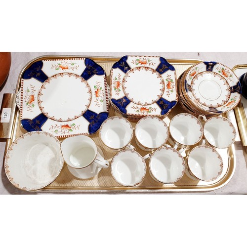 130 - A selection of early 20th century china tea ware. No shipping. Arrange collection or your own packer... 