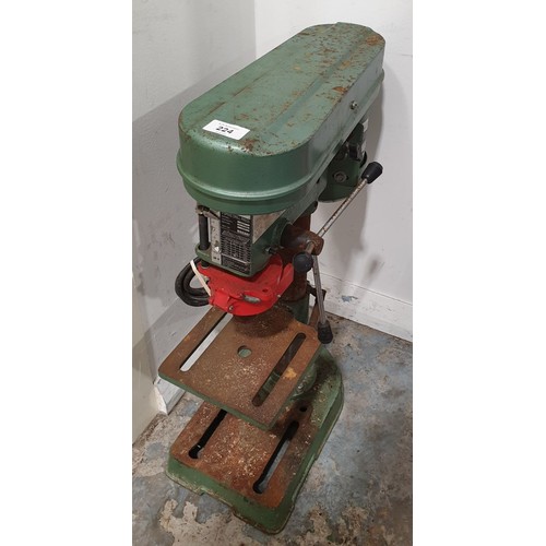 224 - A Nutool pillar drill. No shipping. Arrange collection or your own packer and shipper, please. Elect... 