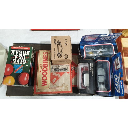 241 - Vintage Monopoly, boxed toy vehicles and games. No shipping. Arrange collection or your own packer a... 