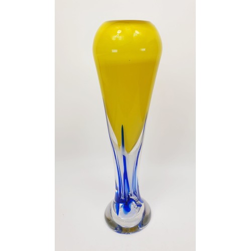 295 - Adam Jablonski: an Art Glass vase signed on the bottom, height 14