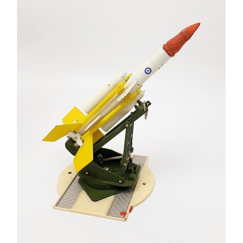 4 - A vintage boxed Corgi Blood Hound Guided Missile With Launching Ramp, 1108. UK shipping £14. We comb... 