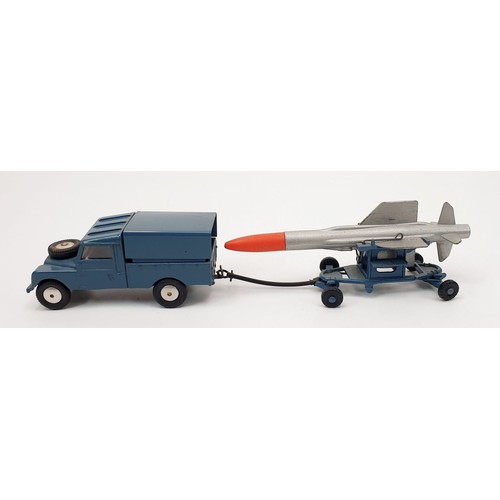 8 - A vintage boxed Corgi Thunderbird Guided Missile On Assembly Trolley And RAF Land Rover, Gift Set No... 