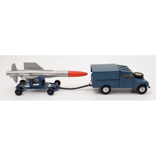 8 - A vintage boxed Corgi Thunderbird Guided Missile On Assembly Trolley And RAF Land Rover, Gift Set No... 