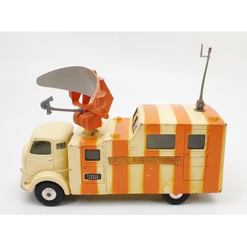 9 - A vintage Corgi Decca Mobile Air Field Radar, 1106 with box which is A/F. UK shipping £14. We combin... 