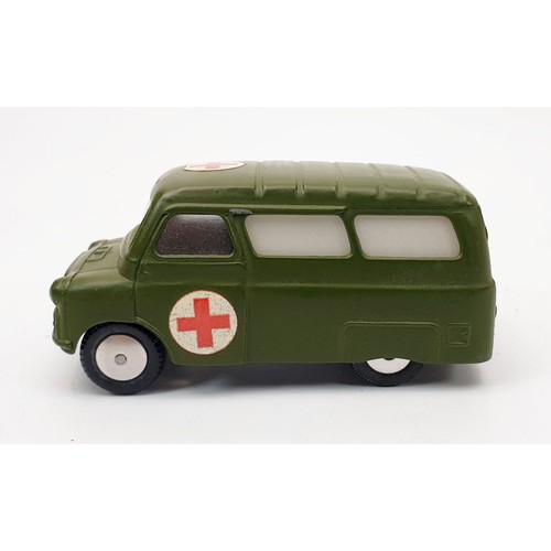 11 - A vintage boxed Corgi Bedford Military Ambulance, 414. UK shipping £14. We combine shipping.