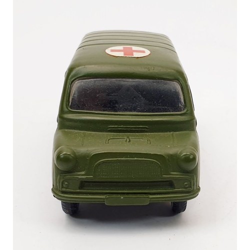 11 - A vintage boxed Corgi Bedford Military Ambulance, 414. UK shipping £14. We combine shipping.