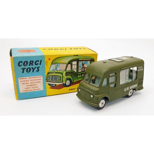 13 - A vintage boxed Corgi Army Field Kitchen, 359. UK shipping £14. We combine shipping.