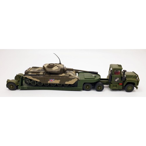 16 - A vintage boxed Corgi Tank Transporter And Centurion MK. III Tank Gift Set No. 10. UK shipping £14. ... 